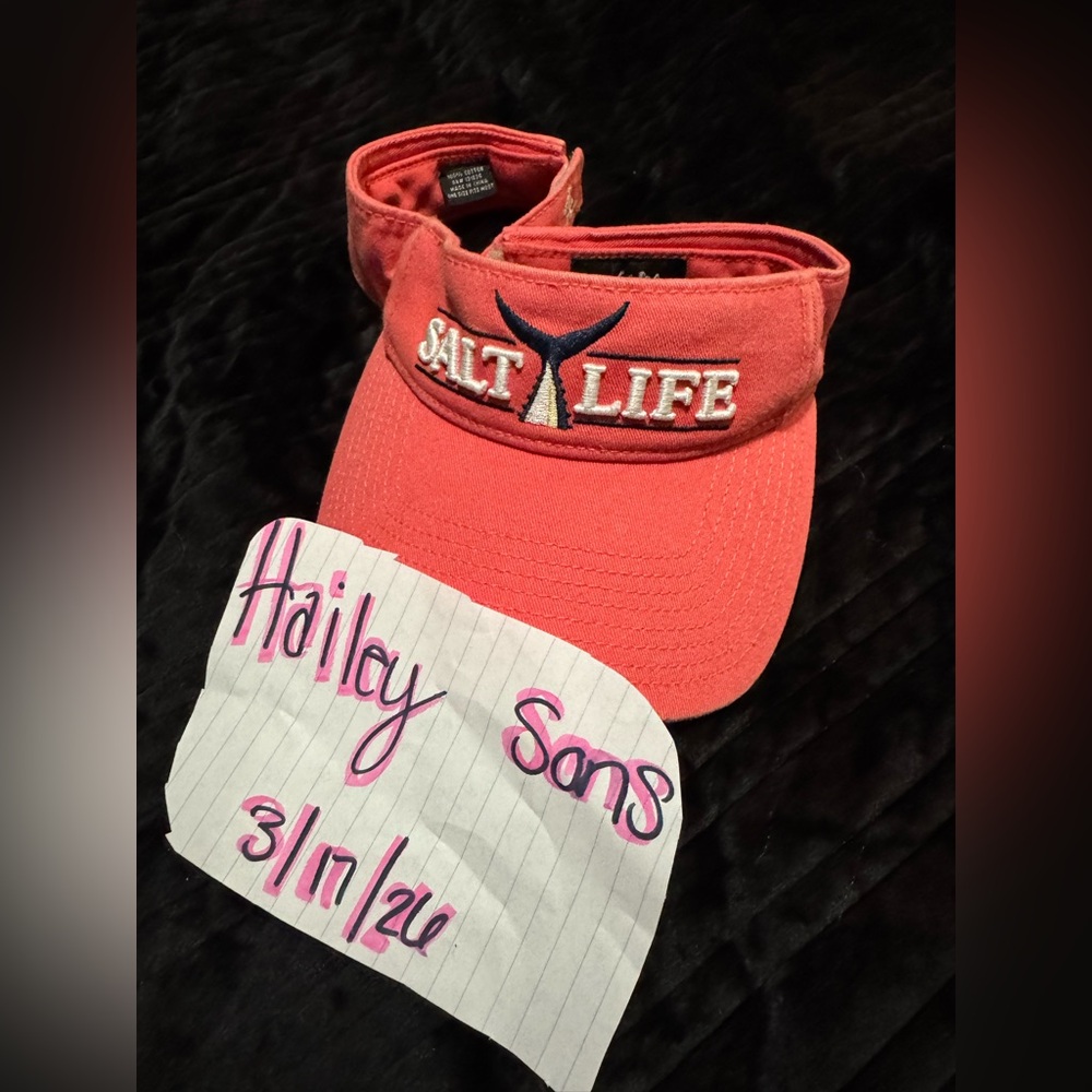 Salt Life Kids/Women Pink Sunvisor ☀️🌸💕